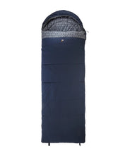 Load image into Gallery viewer, The best and cosiest sleeping bag for teenagers, teens tweens and parents, the Sprayway Comfort 300 100% cotton-lined sleeping bag, viewed from above
