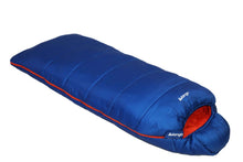 Load image into Gallery viewer, Main view of Vango Nitestar Junior QUAD Children's Sleeping Bag in Classic Blue