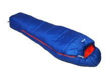 Load image into Gallery viewer, Main view of Vango Nitestar Junior Children's Sleeping Bag in Classic Blue