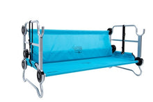 Load image into Gallery viewer, Kid O Bunk bunk beds for children to sleep on when camping, at Kids Camping Store as a bench