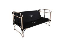 Load image into Gallery viewer, Disc-O-Bed 2XL Adult Camping Bunks Beds shown in bench mode
