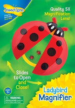 Load image into Gallery viewer, Ladybird Magnifier, children's magnifying toy for camping