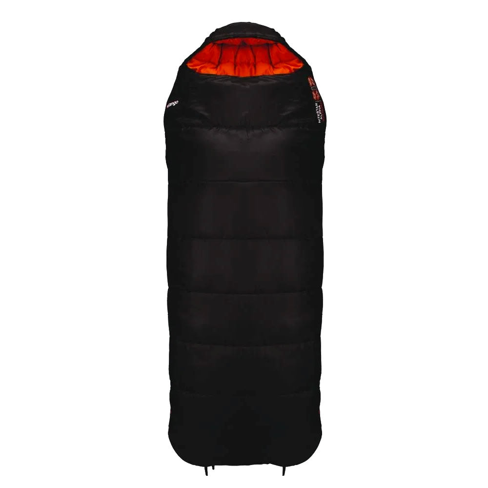 View from above of the Vango Nitestar Alpha 300 Quad in Pirate Black on a white background