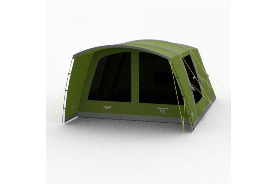 Vango Avington Flow Air 500 Best 5 Person Family Ait Tent at Kids Camping Store  front view on white background