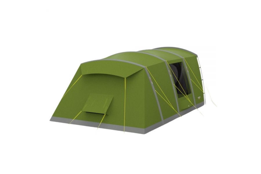 Vango Avington Flow Air 500 Best 5 Person Family Ait Tent at Kids Camping Store  rear view of white background