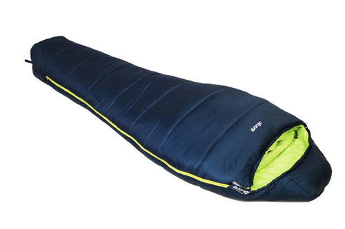 Main View of Vango Nitestar Alpha 250 Children's Sleeping Bag in Ocean Green 