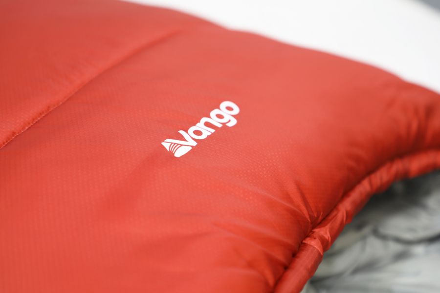 Logo on Main view of Vango Nitestar Alpha 450 4 season childrens sleeping bag