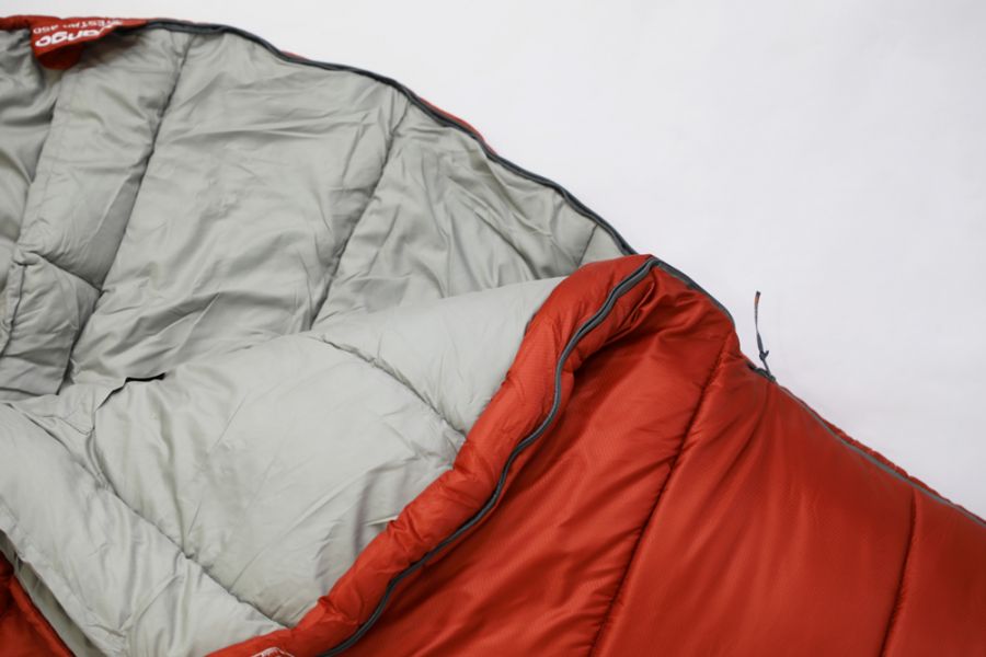Open head area of Main view of Vango Nitestar Alpha 450 4 season childrens sleeping bag