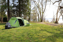 Load image into Gallery viewer, Vango Skye 400 4 Person Family Tent by a lake

