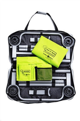 Kid O Bunk Children's Camping Bunk Beds in open carry case at Kids Camping Store