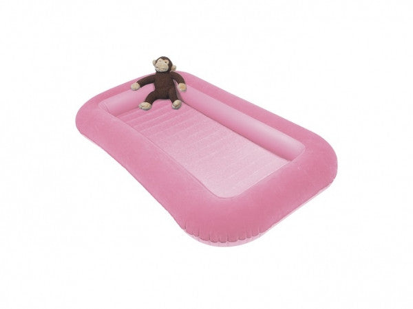 Kampa "Airlock Junior Airbed" for toddlers, children and babies camping inside and outside, from Kids Camping Store in Pink