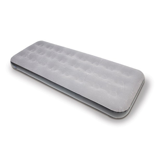 Grey air bed suitable for children and teenagers camping