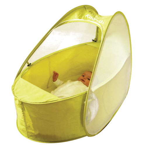 Pop-Up Travel Bassinet / Cot (with padded mattress), at Kids Camping Store