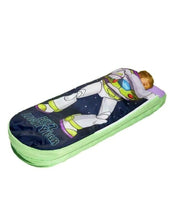 Load image into Gallery viewer, Boy Sleeping in Buzz Lightyear ReadyBed
