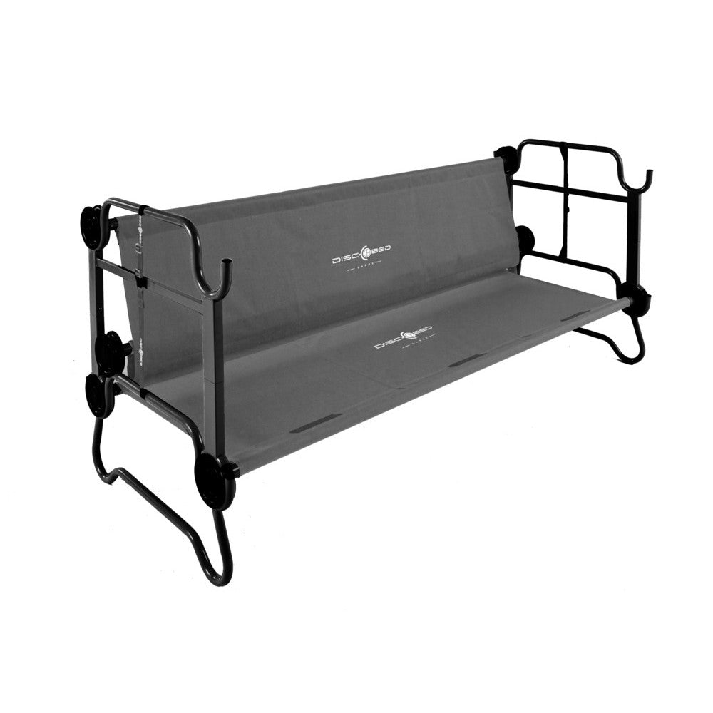 Disc O Bed Camping Bunk Beds for Teenagers and Adults, shown as a couch