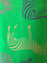 Load image into Gallery viewer, &quot;Herd of Zebra&quot; Urban Safari - Deluxe Kids Camp Bed
