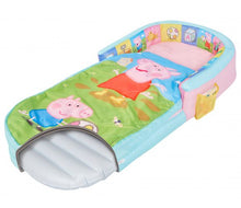 Load image into Gallery viewer, Cross-section view of Paw Patrol MyFirst ReadyBed &quot;Air Bed&quot; for children to sleep on when camping, from Kids Camping Store
