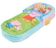 Load image into Gallery viewer, Toddler in Paw Patrol MyFirst ReadyBed &quot;Air Bed&quot; for children to sleep on when camping, from Kids Camping Store
