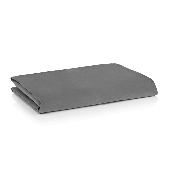 Spare Grey fitted sheet for Toddler and Junior Bundle Beds, shown folded up