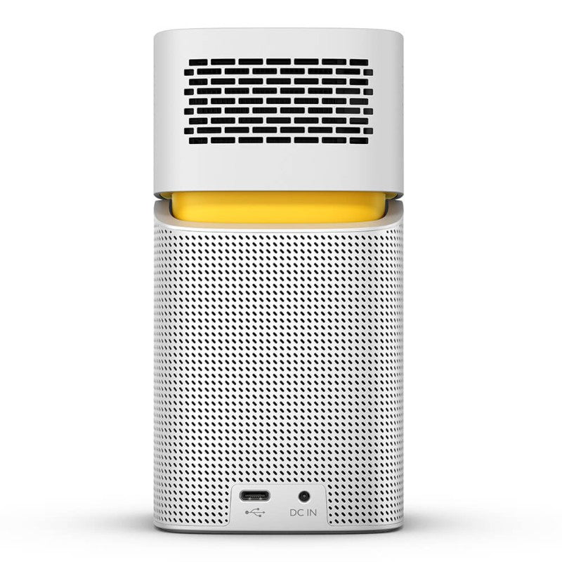 Benq GV1 Portable Camping Projector shown from rear