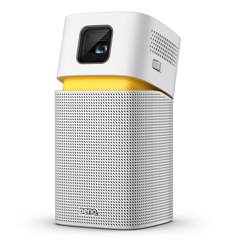 Benq GV1 Portable Camping Projector tilting upwards