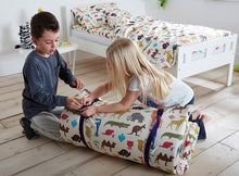 Load image into Gallery viewer, Kids Rolling Up Dinky Duvalay, Childrens Luxury Camping Bed, at Kids Camping Store
