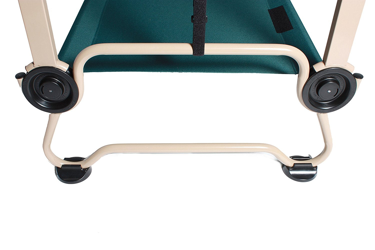 End / in-use view of Foot Pads for the Disc-O-Bed Large, larger version of the Kid O Bunk