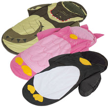 Load image into Gallery viewer, Crocodile Snuggle Pod Air Bed (With Pump And Bag)
