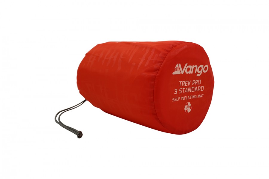 Vango "Trek Pro 3 Standard" 3cm Childrens' SIM in Tango Red (DofE Recommended) in stuff sack 2